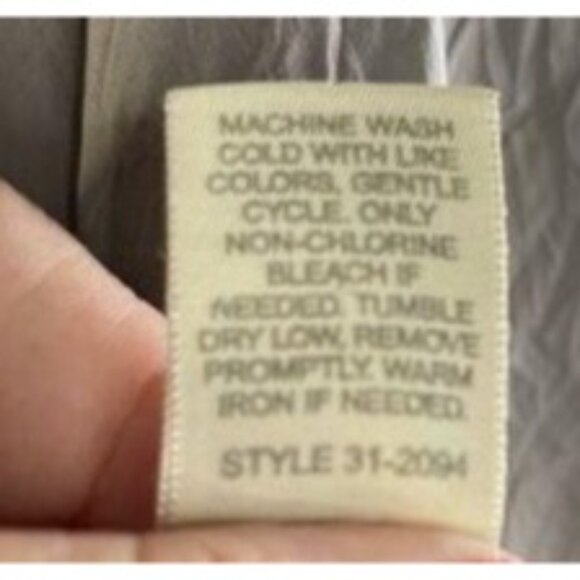 J. Jill Gray Long Sleeves Keyhole Bust Top Size XS - Picture 7 of 7